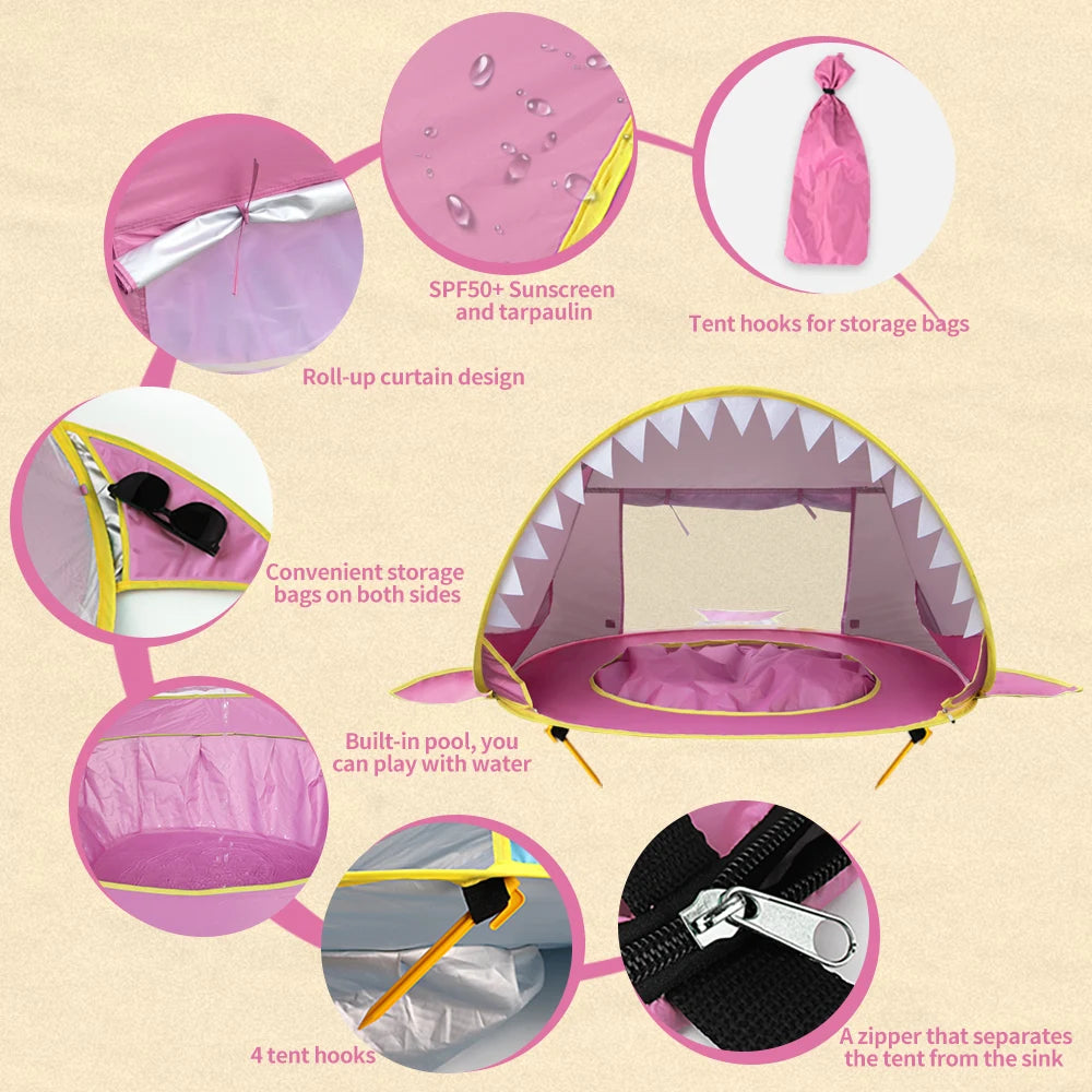 Tente de plage pour bébé I Sun Cocoon™
