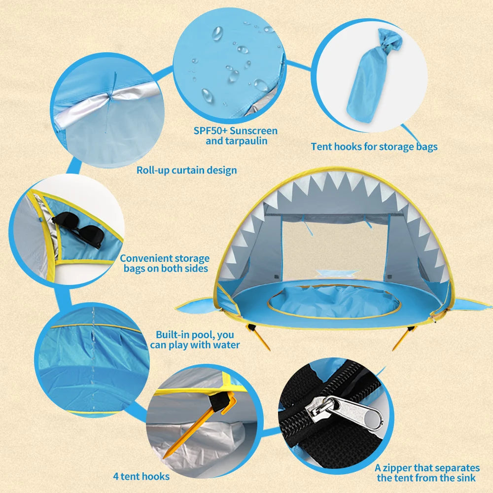 Tente de plage pour bébé I Sun Cocoon™
