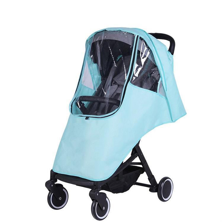 Housse Anti‑Pluie Universelle pour Poussette – Rainy Cocoon™ (Imperméable & Confort Bébé) - Binoubabyshop