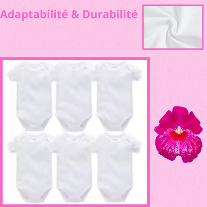 Body Bébé Blanc Bodysuit Newborn™ | Coton Hypoallergénique | 0-24 mois