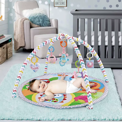 Tapis d'Éveil Gym Bébé HappyBaby Gym™ | Arche de Jeux | Activités