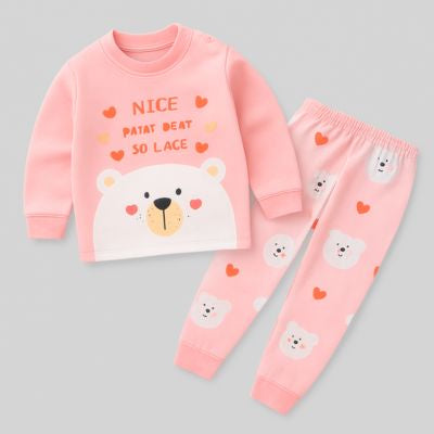 Pyjama bébé coton épais, doux, chaud et respirant automne hiver| Cozy Dino™