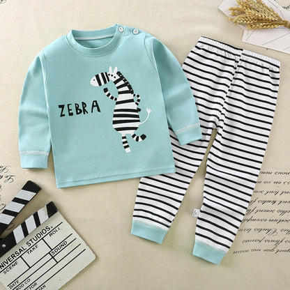 Pyjama bébé coton épais, doux, chaud et respirant automne hiver| Cozy Dino™