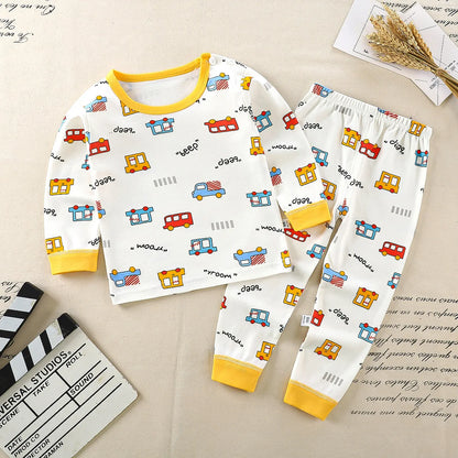 Pyjama bébé coton épais, doux, chaud et respirant automne hiver| Cozy Dino™