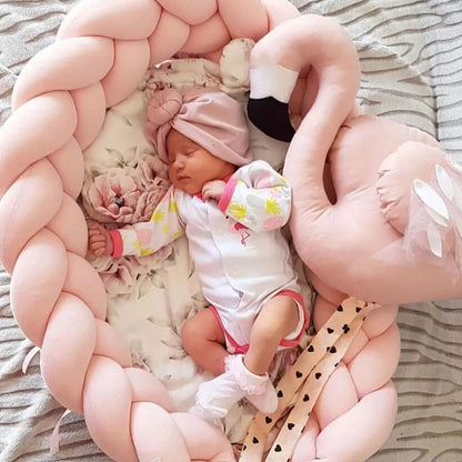 Lit Nid Bébé LitNova™ NestLy | Coton Ultra-Doux | Design 3D Ergonomique