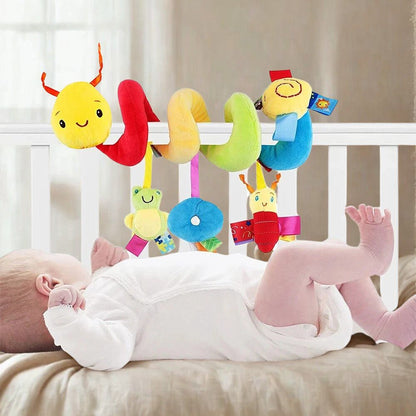 Spirale d'Éveil Bébé SpiralBaby Sensory™ | Jouet Suspendu Poussette