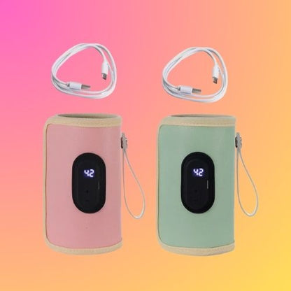 Chauffe-Bibéron Portable Milk"o"Chaud™ | USB Type-C | Température Réglable