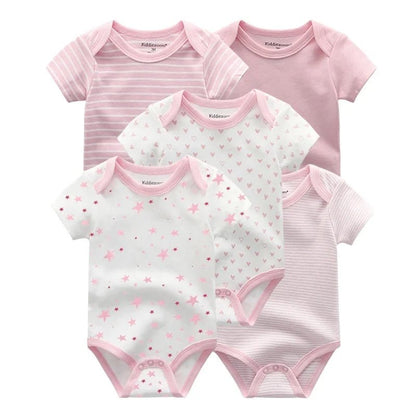 Bodies Bébé P'titsChoux™ Baby Soft | Lot 5 Pièces | Coton 100% - Binoubabyshop