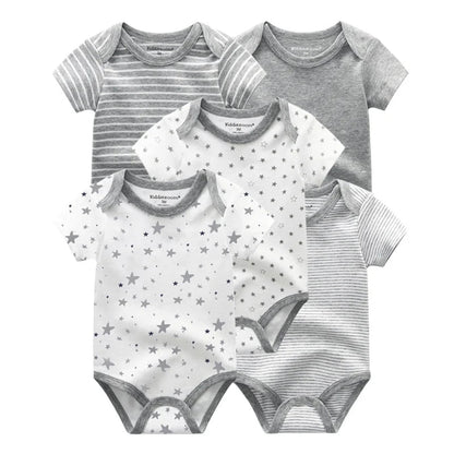 Bodies Bébé P'titsChoux™ Baby Soft | Lot 5 Pièces | Coton 100% - Binoubabyshop