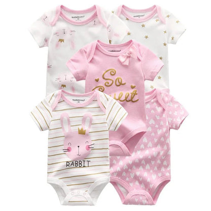 Bodies Bébé P'titsChoux™ Baby Soft | Lot 5 Pièces | Coton 100% - Binoubabyshop