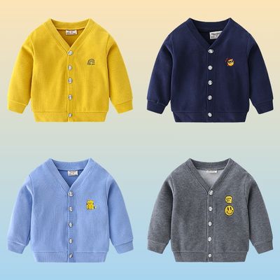 Cardigan bébé coton doux pritemps automne | NavySpring™ - Binoubabyshop