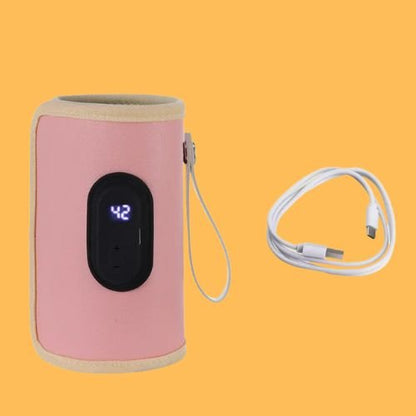 Chauffe-Bibéron Portable Milk"o"Chaud™ | USB Type-C | Température Réglable - Binoubabyshop