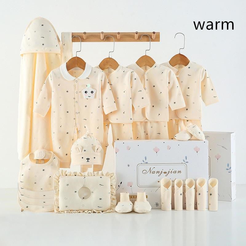 Coffret Cadeau Naissance Bébé – Body & Vêtements Coton | 0-3 Mois - Binoubabyshop