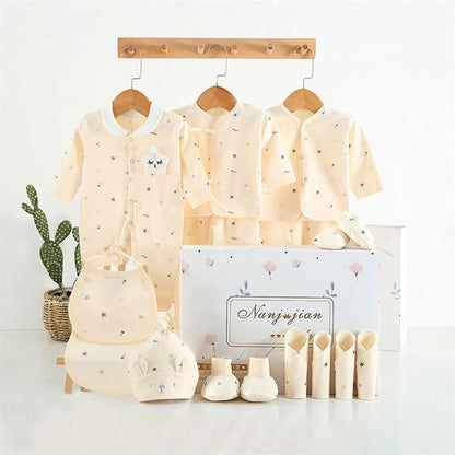 Coffret Cadeau Naissance Bébé – Body & Vêtements Coton | 0-3 Mois - Binoubabyshop