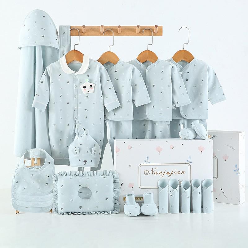 Coffret Cadeau Naissance Bébé – Body & Vêtements Coton | 0-3 Mois - Binoubabyshop
