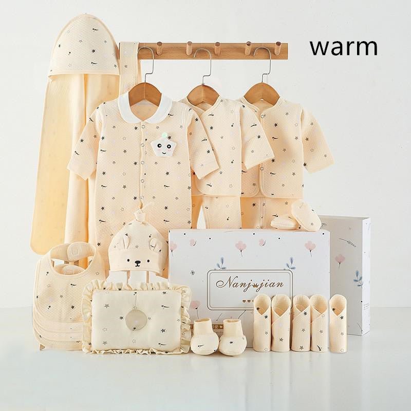 Coffret Cadeau Naissance Bébé – Body & Vêtements Coton | 0-3 Mois - Binoubabyshop