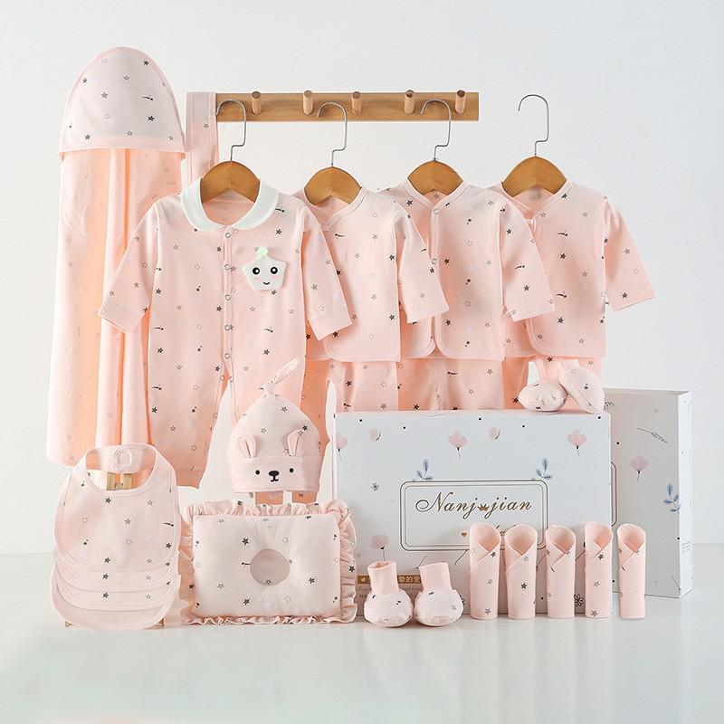 Coffret Cadeau Naissance Bébé – Body & Vêtements Coton | 0-3 Mois - Binoubabyshop