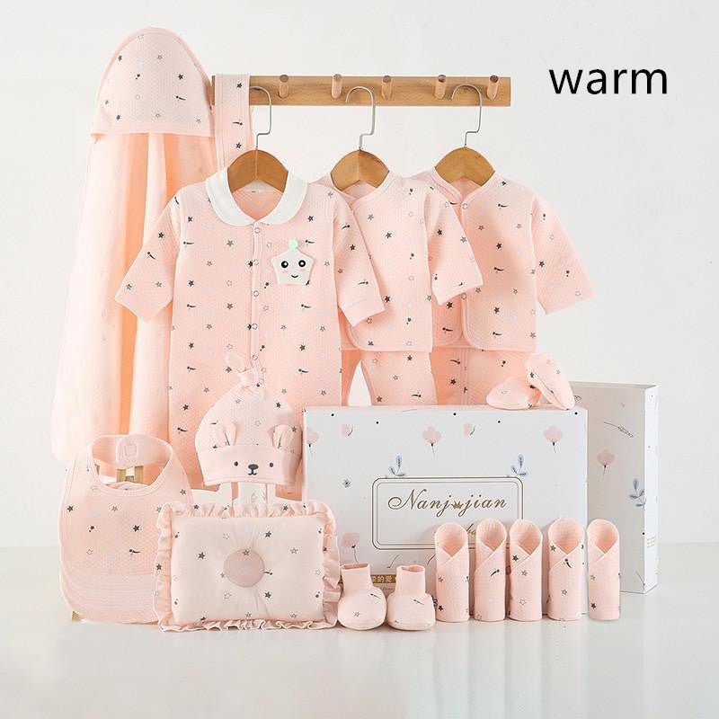 Coffret Cadeau Naissance Bébé – Body & Vêtements Coton | 0-3 Mois - Binoubabyshop