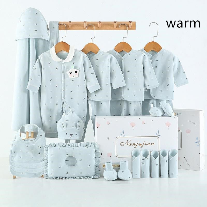 Coffret Cadeau Naissance Bébé – Body & Vêtements Coton | 0-3 Mois - Binoubabyshop