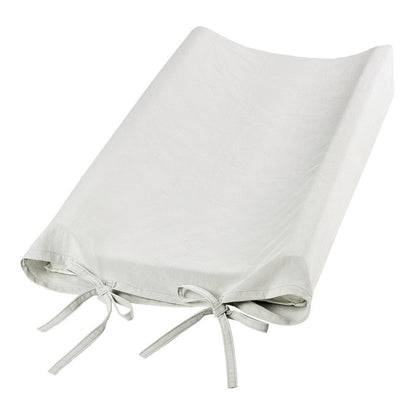 Housse de Table à Langer en Coton Doux — Amovible & Lavable | Confort Naturel pour Bébé - Binoubabyshop