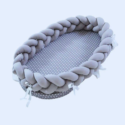 Lit Nid Bébé LitNova™ NestLy | Coton Ultra-Doux | Design 3D Ergonomique - Binoubabyshop