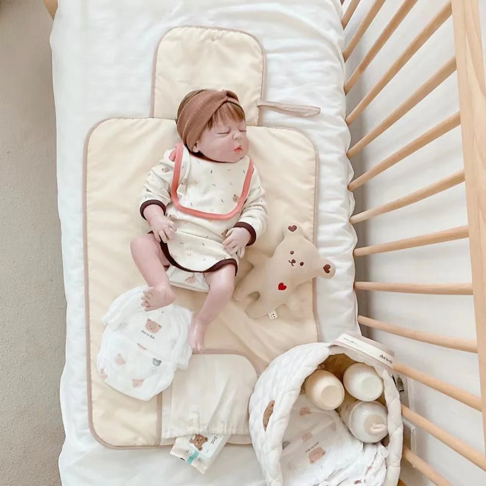 Matelas à Langer Portable Easylange™ | Imperméable | Pliable - Binoubabyshop