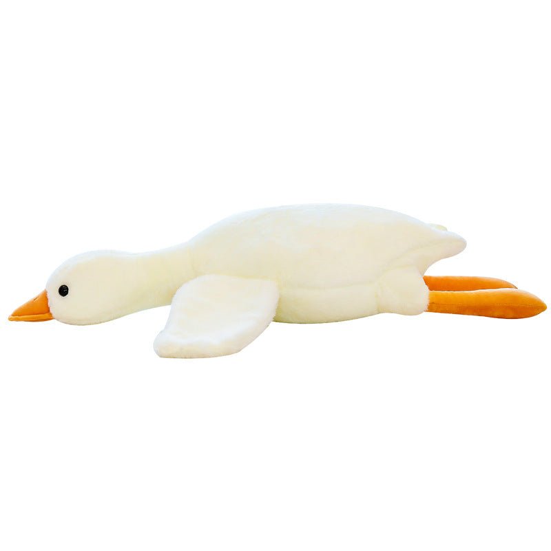 Peluche Géante Oie Blanche — Coussin Doux & Moelleux | 50 à 190 cm - Binoubabyshop