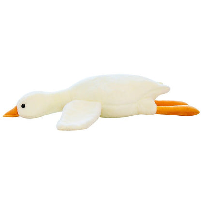 Peluche Géante Oie Blanche — Coussin Doux & Moelleux | 50 à 190 cm - Binoubabyshop
