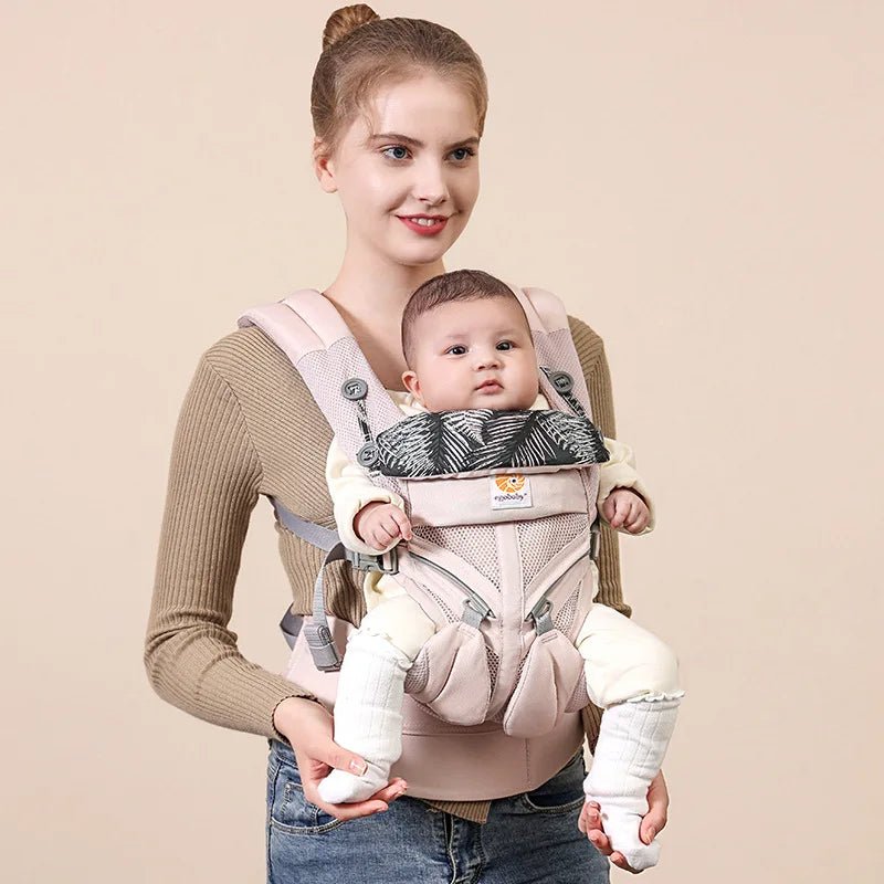 Porte-Bébé Ergonomique Ergo360™ | Position 360° | Coton Respirant - Binoubabyshop
