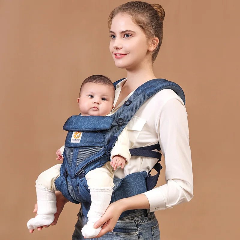 Porte-Bébé Ergonomique Ergo360™ | Position 360° | Coton Respirant - Binoubabyshop
