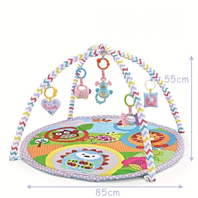Tapis d'Éveil Gym Bébé HappyBaby Gym™ | Arche de Jeux | Activités - Binoubabyshop