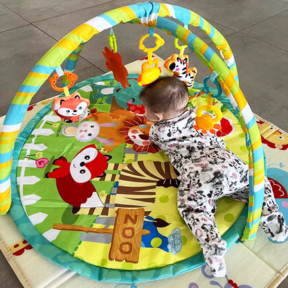 Tapis d'Éveil Gym Bébé HappyBaby Gym™ | Arche de Jeux | Activités - Binoubabyshop