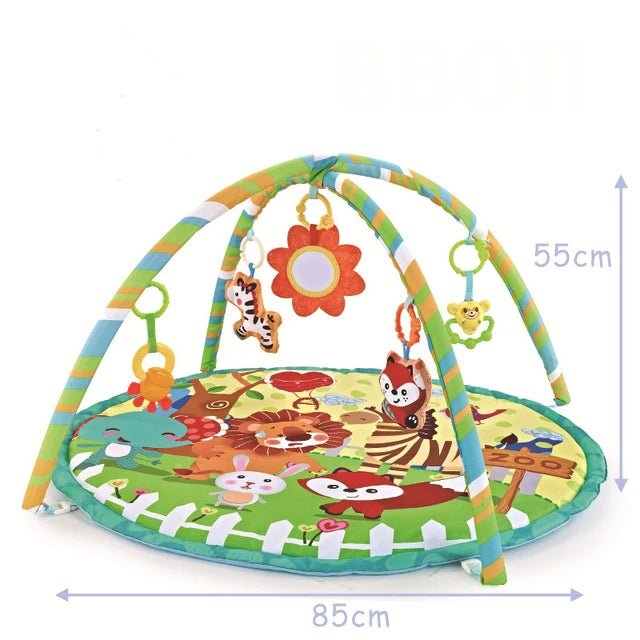 Tapis d'Éveil Gym Bébé HappyBaby Gym™ | Arche de Jeux | Activités - Binoubabyshop