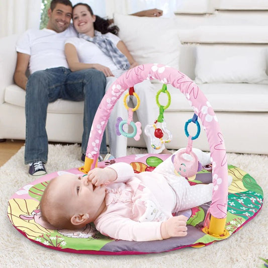 Tapis d'Éveil Gym Bébé HappyBaby Gym™ | Arche de Jeux | Activités - Binoubabyshop