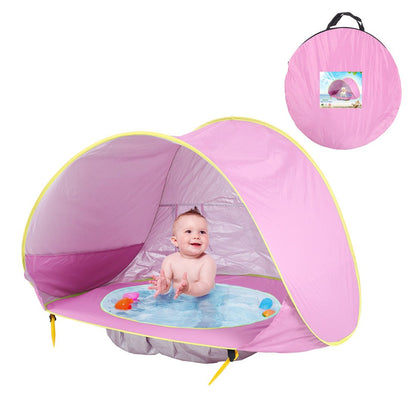  Mini Piscine  intégrée à la tente de plage bébé