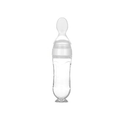 Biberon avec Cuillère EasyBottle™ | Nouveau-né | Silicone Sans BPA