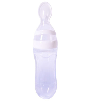 Biberon avec Cuillère EasyBottle™ | Nouveau-né | Silicone Sans BPA