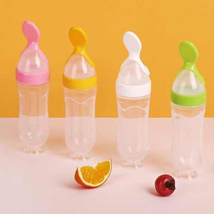 Biberon avec cuillère pour nouveau-né | EasyBottle™ - Binoubabyshop