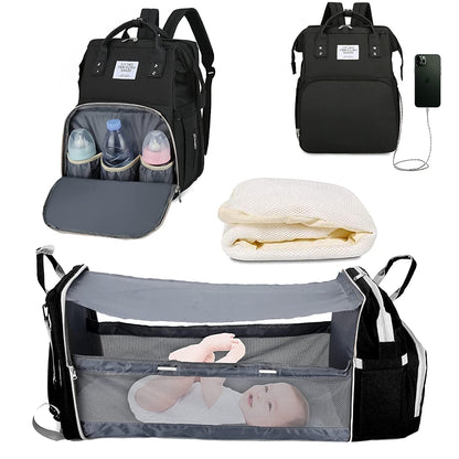 Sac à langer portatif | Berceau de voyage BabyNappy™ - Binoubabyshop